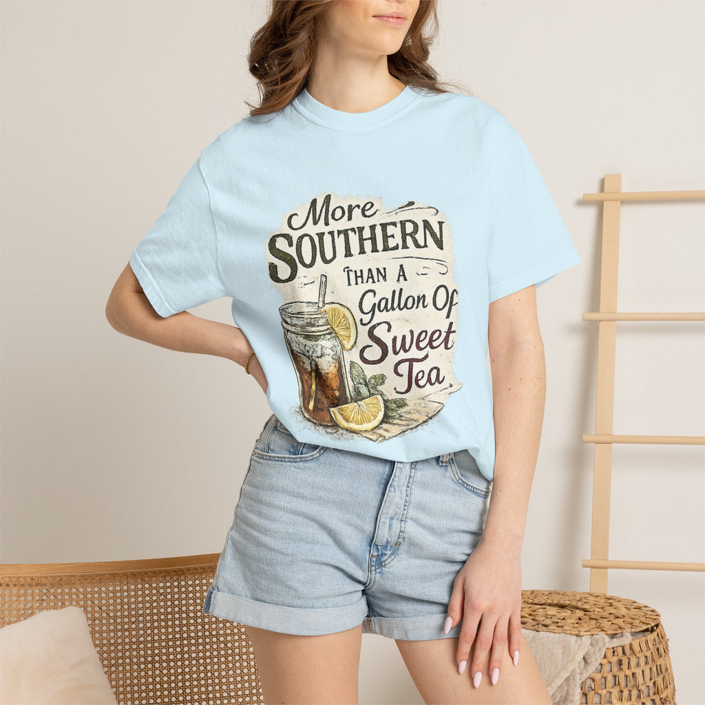 Sweet Tea Southern T-Shirt — "More Southern Than a Gallon of Sweet Tea"