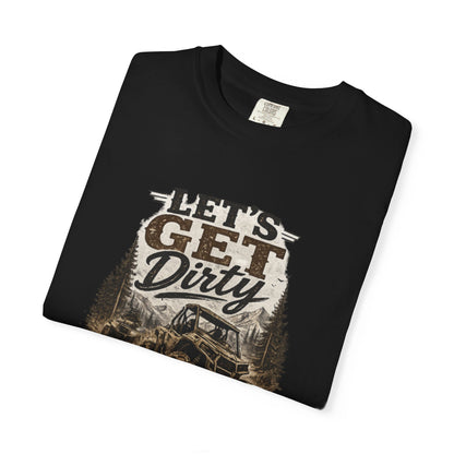 Let's Get Dirty Off-Road T-Shirt – Adventure Truck 4x4 Graphic Tee