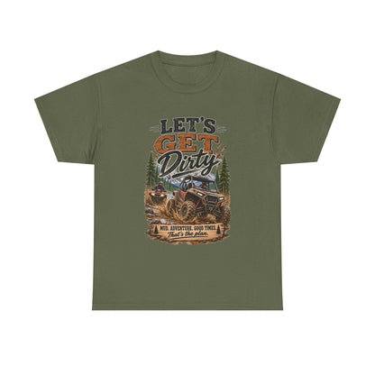 Let’s Get Dirty Off-Road T-Shirt – Mud Adventure Jeep Tee