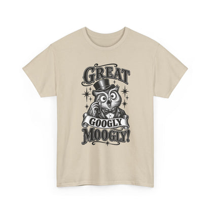 T-Shirt — Vintage Owl 'Great Googly Moogly!' Graphic Tee