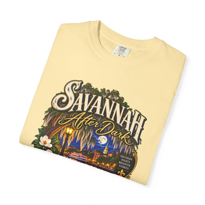 Savannah After Dark T-Shirt — Nightscape Souvenir Tee