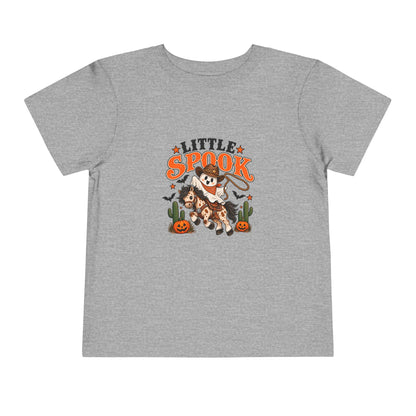 Toddler Tee — "Little Spook" Halloween Puppy Costume Shirt