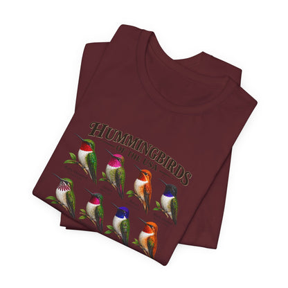 Hummingbirds of the USA Tee — Illustrated Guide T-Shirt