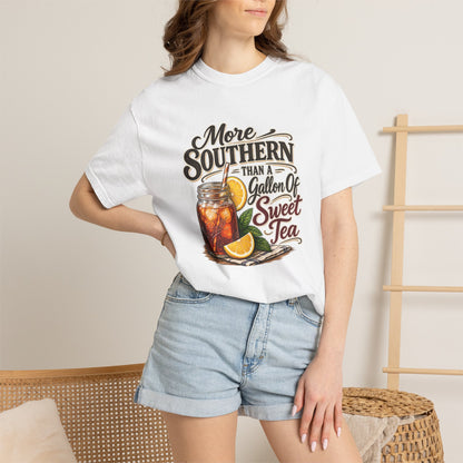 Southern Sweet Tea T-Shirt — "More Southern Than a Gallon of Sweet Tea" Graphic Tee