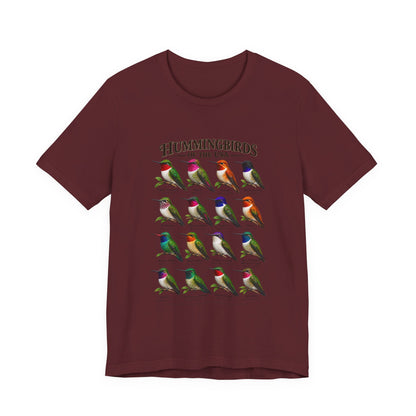 Hummingbirds of the USA Tee — Illustrated Guide T-Shirt