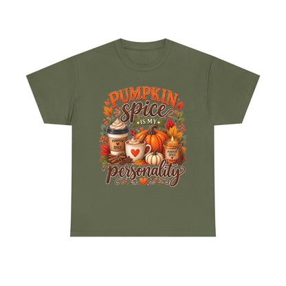 Pumpkin Spice Tee — "Pumpkin Spice Is My Personality" Fall T-Shirt