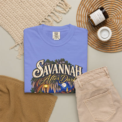 Savannah After Dark T-Shirt — Nightscape Souvenir Tee