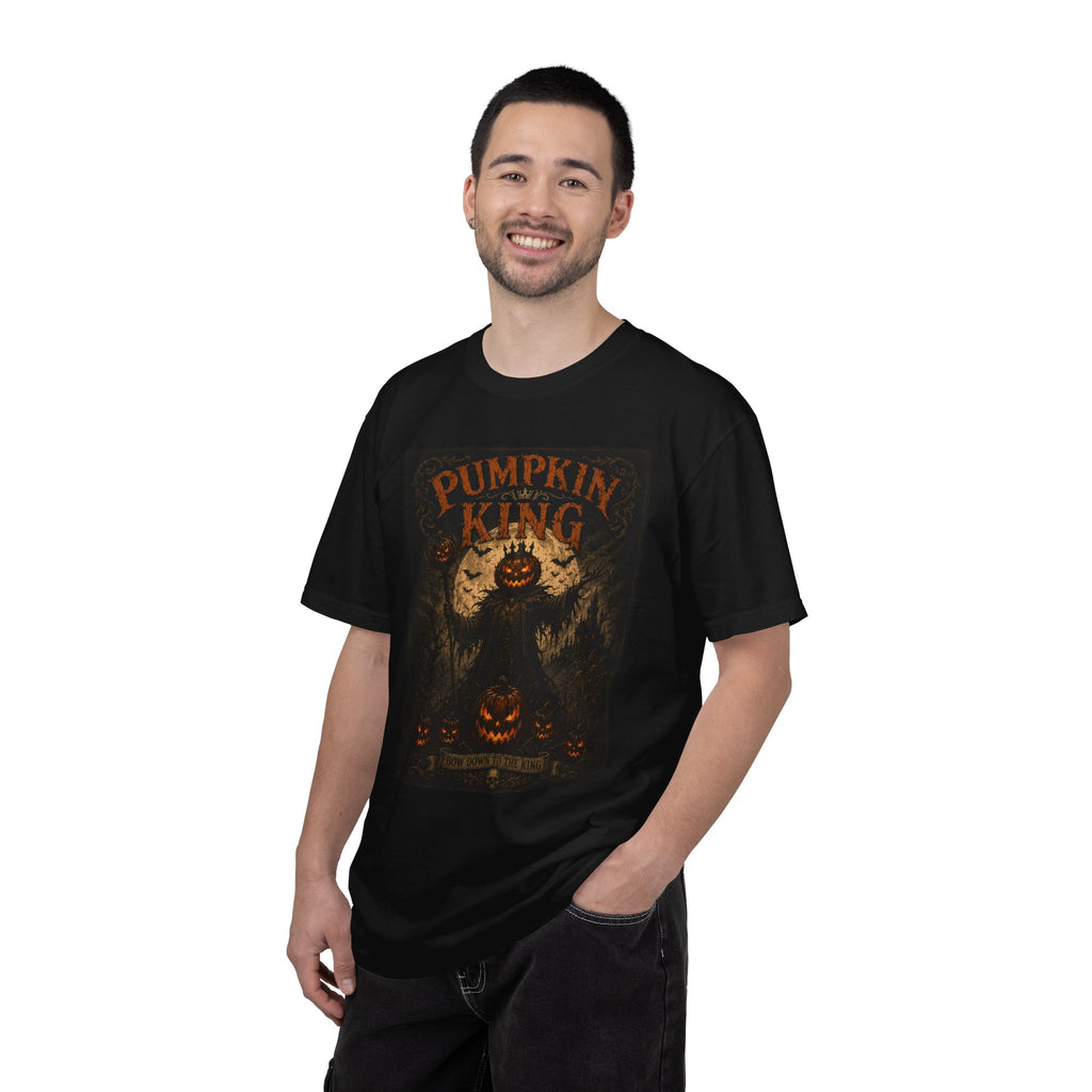 Pumpkin King spooky pumpkin monster T-shirt | Halloween jack-o'-lantern tee