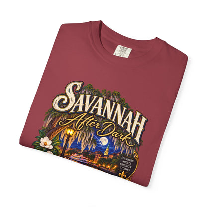 Savannah After Dark T-Shirt — Nightscape Souvenir Tee