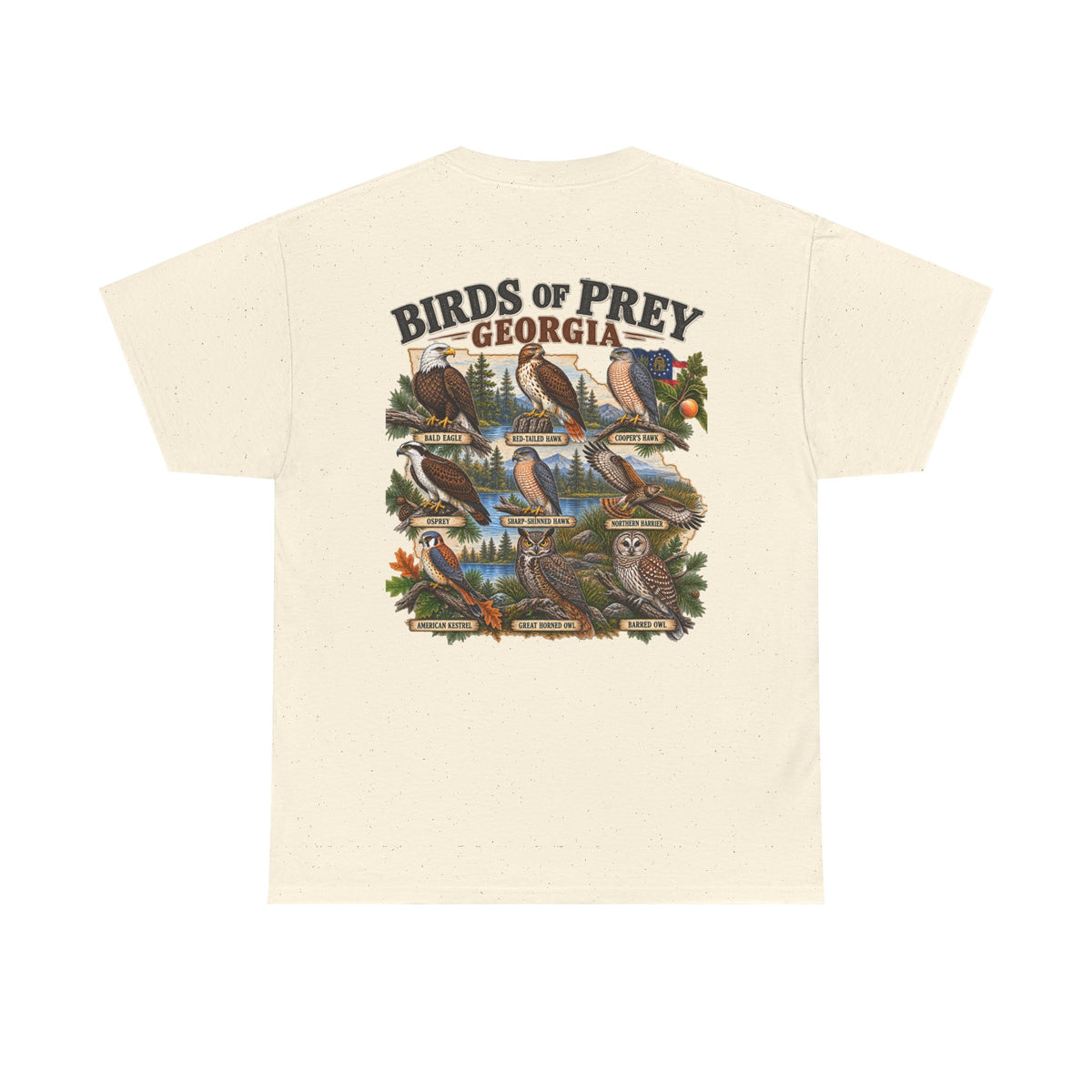 Birds of Prey Tee — Georgia Raptors Graphic T-Shirt