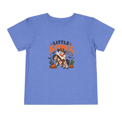 Toddler Tee — "Little Spook" Halloween Puppy Costume Shirt