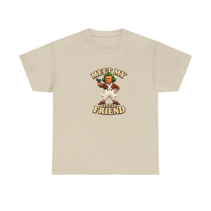 Meet My Little Friend T-Shirt — Retro Cute Character Tee