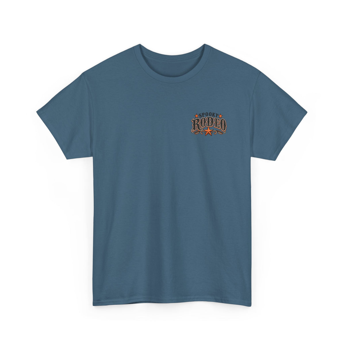 Spooky Rodeo Tee — Halloween Western Skull & Sunflower Graphic T-Shirt