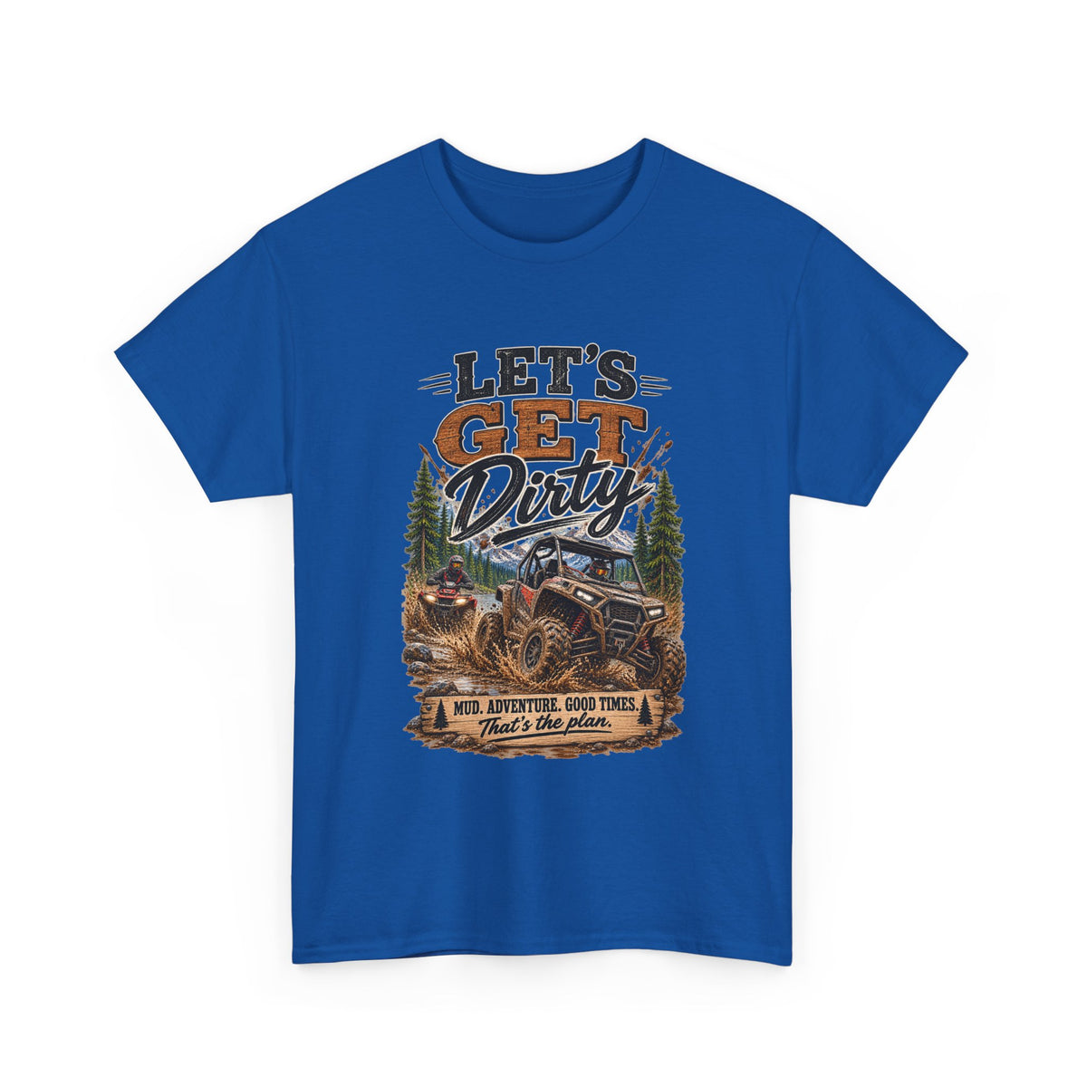 Let’s Get Dirty Off-Road T-Shirt – Mud Adventure Jeep Tee