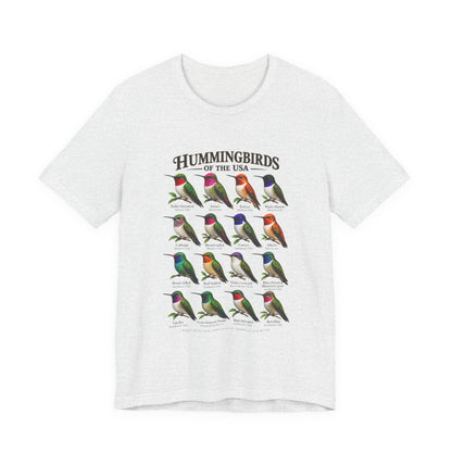 Hummingbirds of the USA Tee — Illustrated Guide T-Shirt
