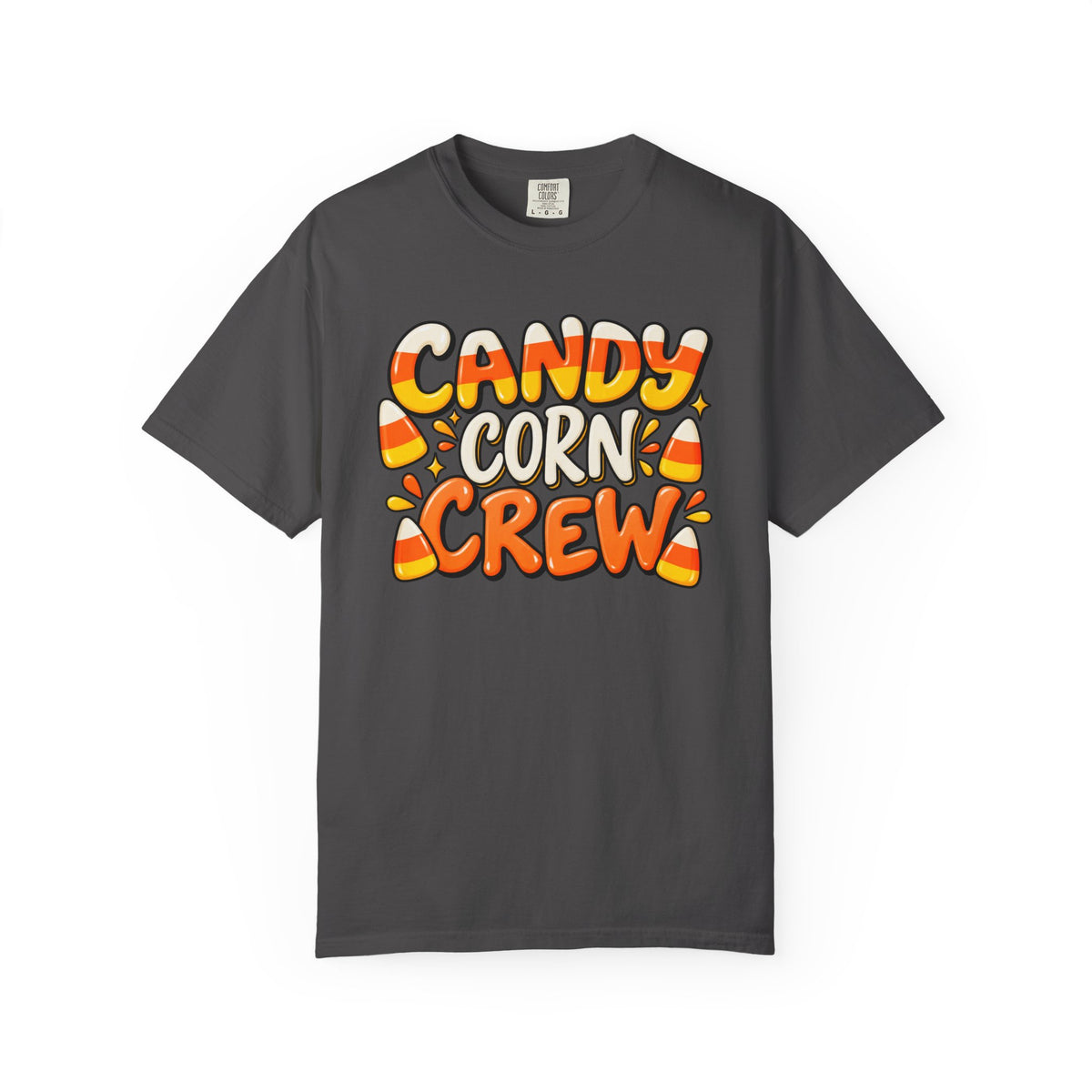 Candy Corn Crew T-Shirt — Cute Halloween Graphic Tee