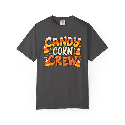 Candy Corn Crew T-Shirt — Cute Halloween Graphic Tee