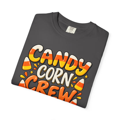 Candy Corn Crew T-Shirt — Cute Halloween Graphic Tee