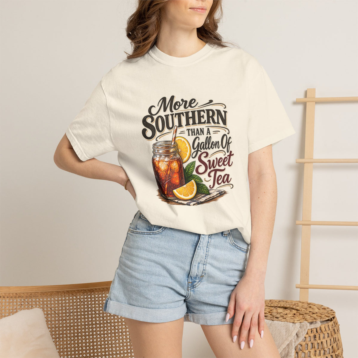 Southern Sweet Tea T-Shirt — "More Southern Than a Gallon of Sweet Tea" Graphic Tee