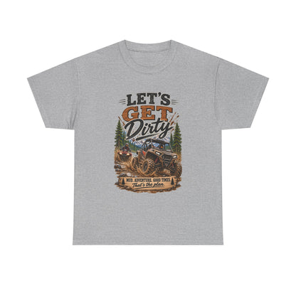 Let’s Get Dirty Off-Road T-Shirt – Mud Adventure Jeep Tee