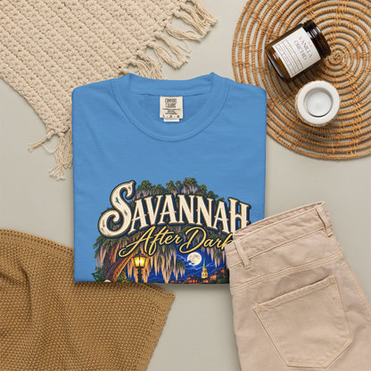 Savannah After Dark T-Shirt — Nightscape Souvenir Tee