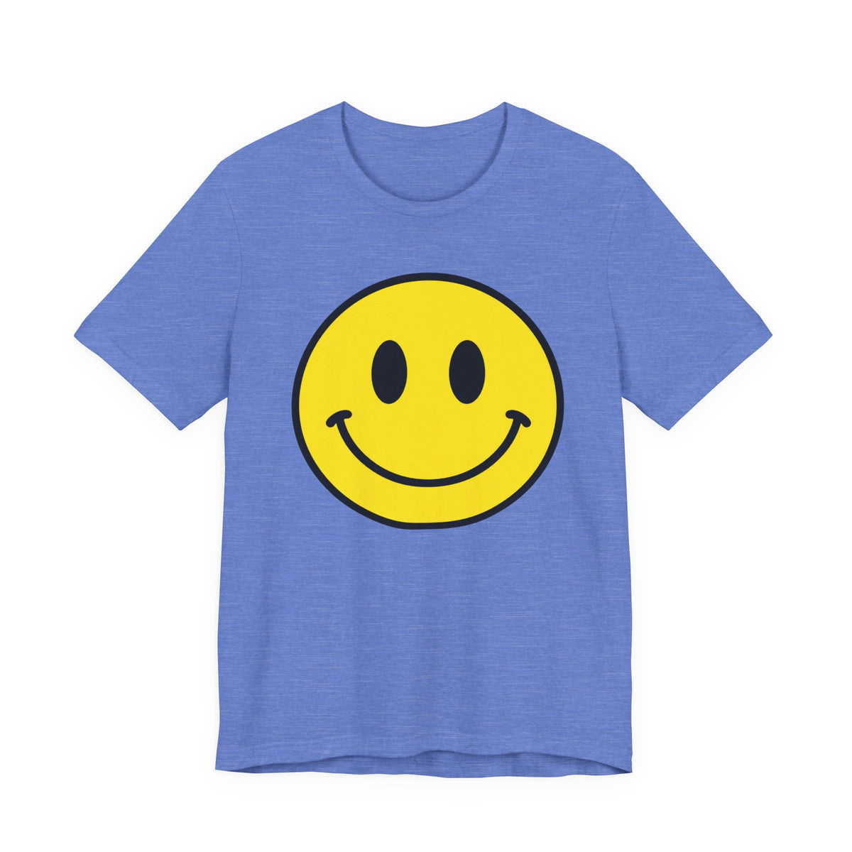 Smiley Face Graphic Tee — Retro Yellow Happy Face T‑Shirt
