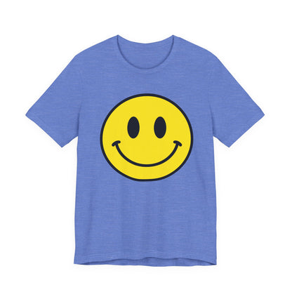 Smiley Face Graphic Tee — Retro Yellow Happy Face T‑Shirt