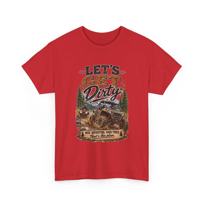 Let’s Get Dirty Off-Road T-Shirt – Mud Adventure Jeep Tee