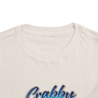 Crabby But Cute Toddler Tee – Cute Beach Crab Graphic Shirt for Kids