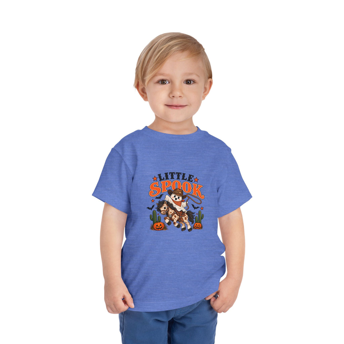 Toddler Tee — "Little Spook" Halloween Puppy Costume Shirt