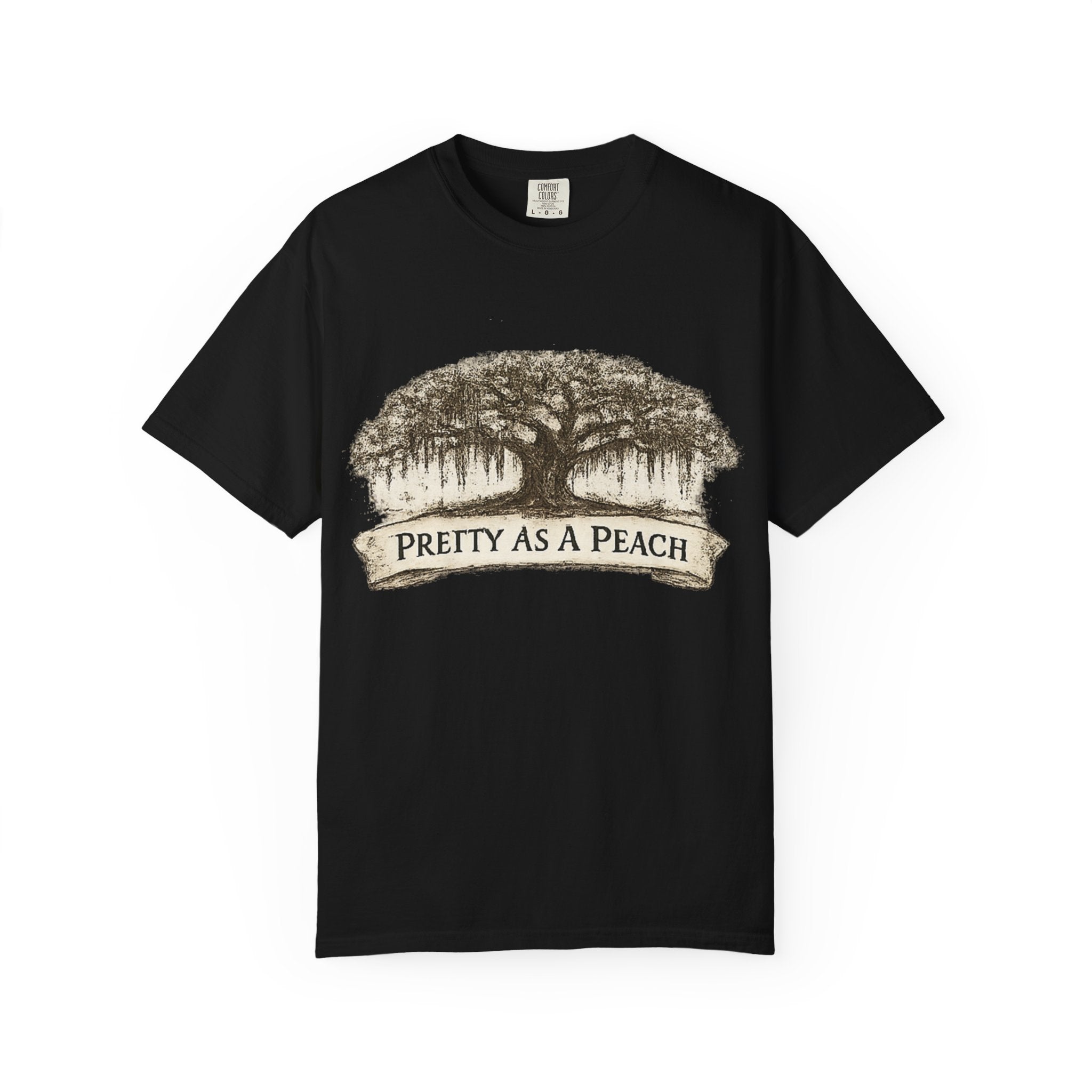 Pretty As A Peach T-Shirt — Southern Oak Vintage Graphic Tee