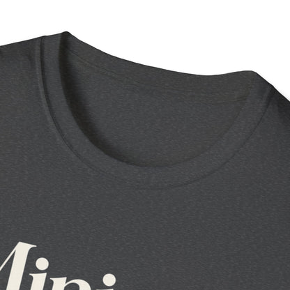 Minimal Effort T-Shirt — Subtle Pastel Text Casual Tee