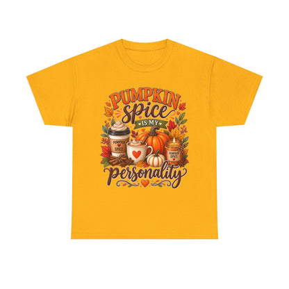 Pumpkin Spice Tee — "Pumpkin Spice Is My Personality" Fall T-Shirt