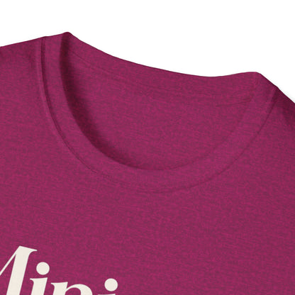 Minimal Effort T-Shirt — Subtle Pastel Text Casual Tee