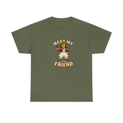 Meet My Little Friend T-Shirt — Retro Cute Character Tee
