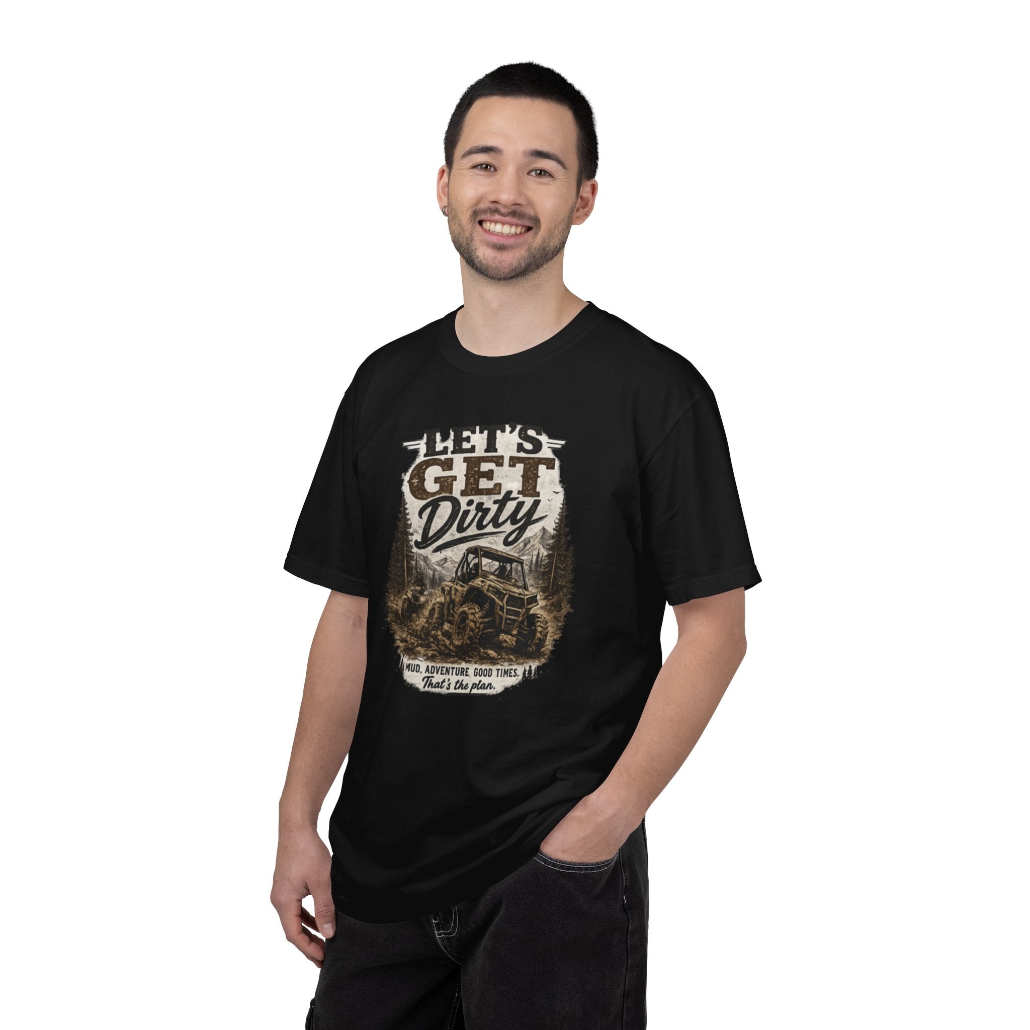 Let's Get Dirty Off-Road T-Shirt – Adventure Truck 4x4 Graphic Tee
