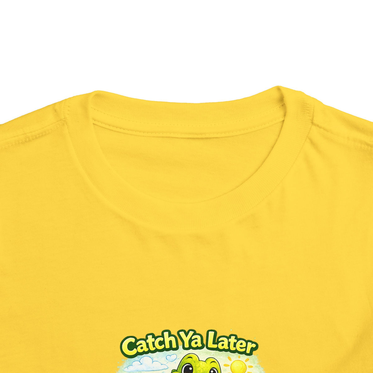 Toddler Tee - "Catch Ya Later Alligator" Cute Cartoon Alligator Kids Shirt