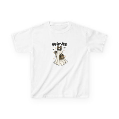 Kids Halloween 'Boo-Jee' Ghost Costume T‑Shirt — Cute Trick-or-Treat Tee