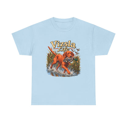 Vizsla Life T-Shirt — Vintage Retriever Graphic Tee for Dog Lovers