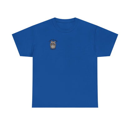 Camping Humor T‑Shirt — “Most Common Shit” Outdoor Checklist Tee