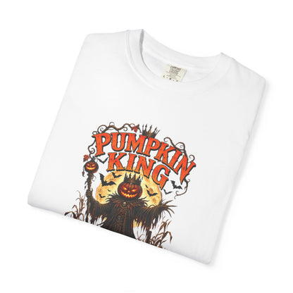 Pumpkin King spooky pumpkin monster T-shirt | Halloween jack-o'-lantern tee
