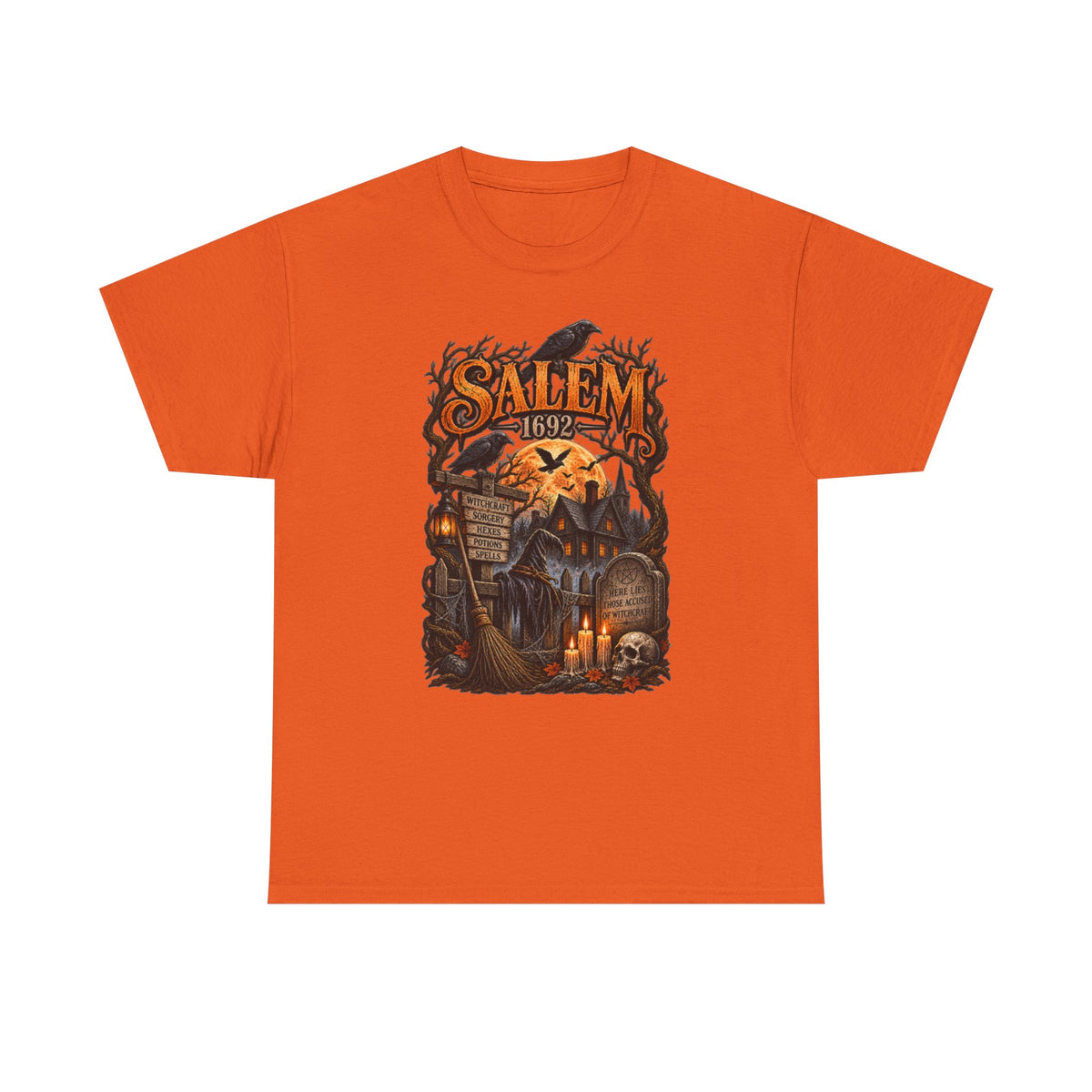 Salem Halloween Haunted House T‑Shirt
