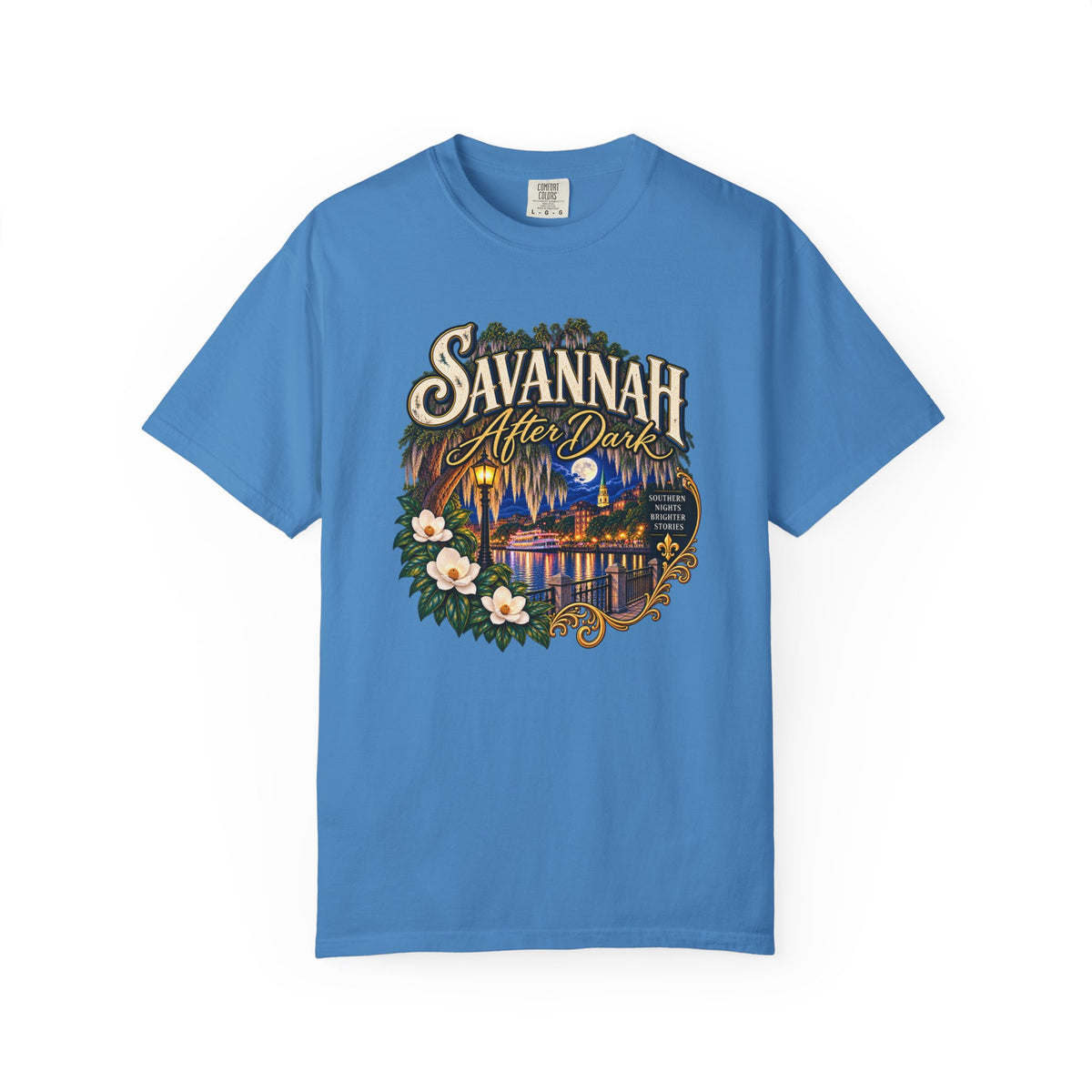 Savannah After Dark T-Shirt — Nightscape Souvenir Tee