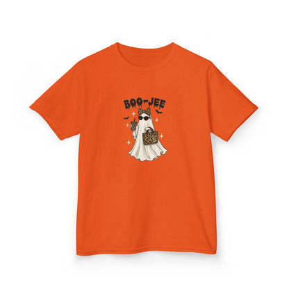 Kids Halloween 'Boo-Jee' Ghost Costume T‑Shirt — Cute Trick-or-Treat Tee