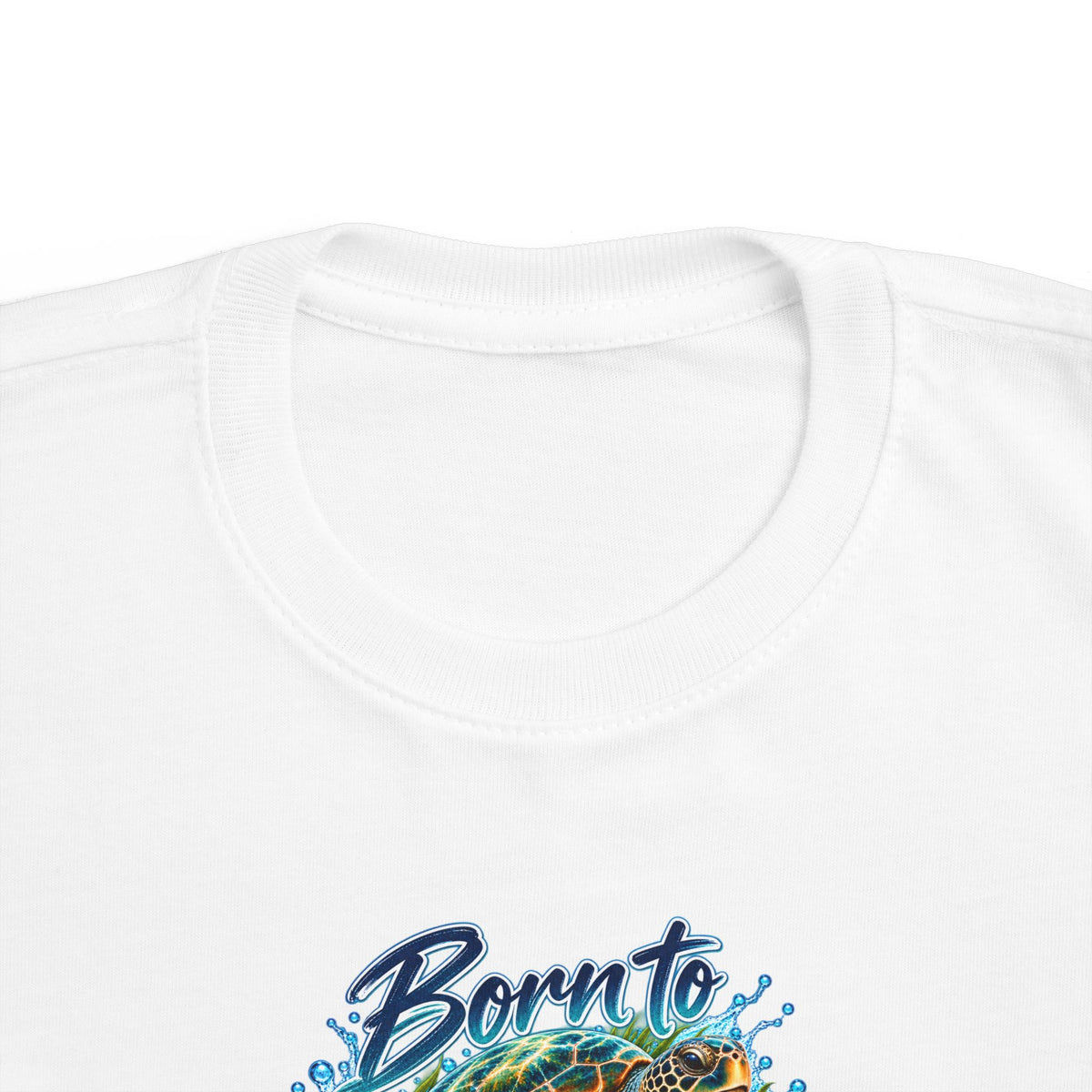 Toddler Tee - "Born to Make Waves" Surf Graphic Kids Shirt