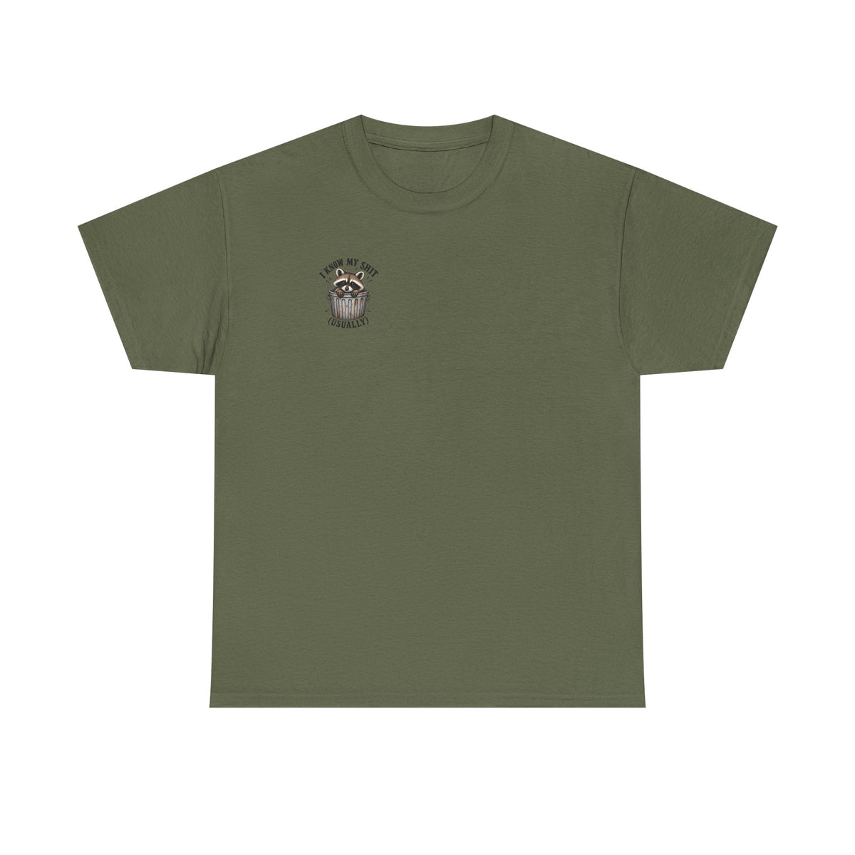 Camping Humor T‑Shirt — “Most Common Shit” Outdoor Checklist Tee