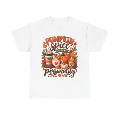 Pumpkin Spice Tee — "Pumpkin Spice Is My Personality" Fall T-Shirt