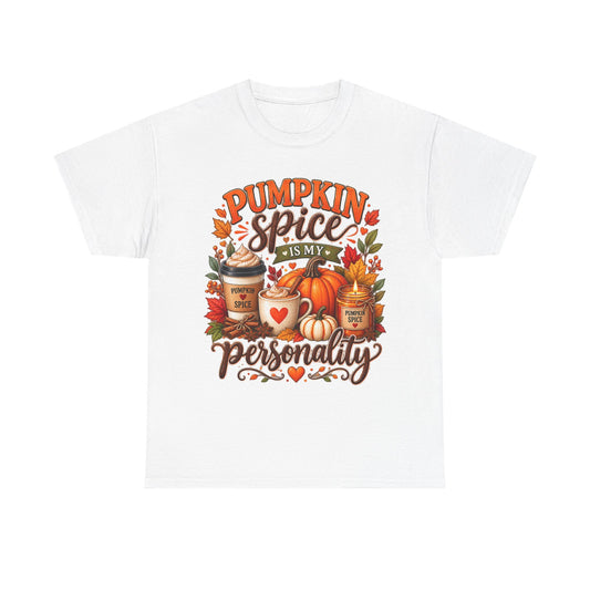 Pumpkin Spice Tee — "Pumpkin Spice Is My Personality" Fall T-Shirt