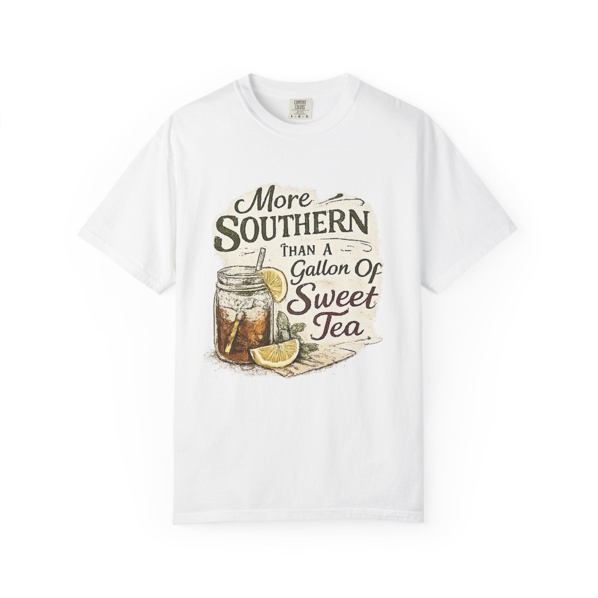 Sweet Tea Southern T-Shirt — "More Southern Than a Gallon of Sweet Tea"