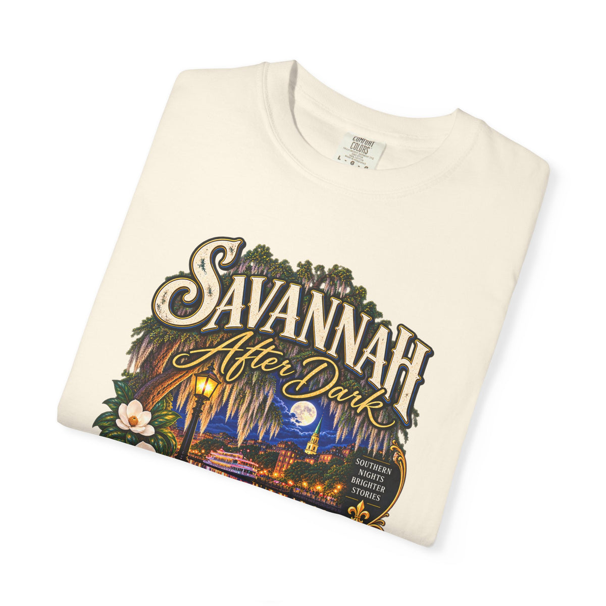 Savannah After Dark T-Shirt — Nightscape Souvenir Tee
